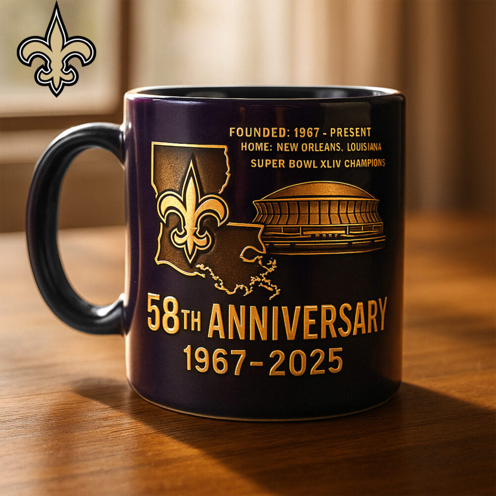 New Orleans Saints | Premium NFL The Anniversary Mug TD