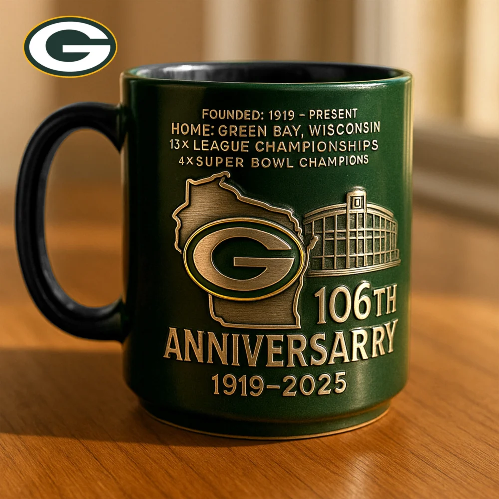 Green Bay Packers | Premium NFL The Anniversary Mug TD