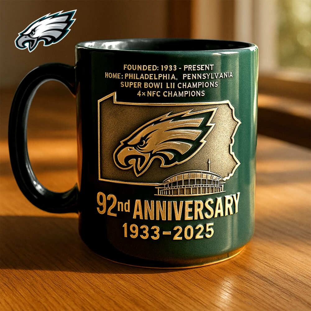 Philadelphia Eagles | Premium NFL The Anniversary Mug TD