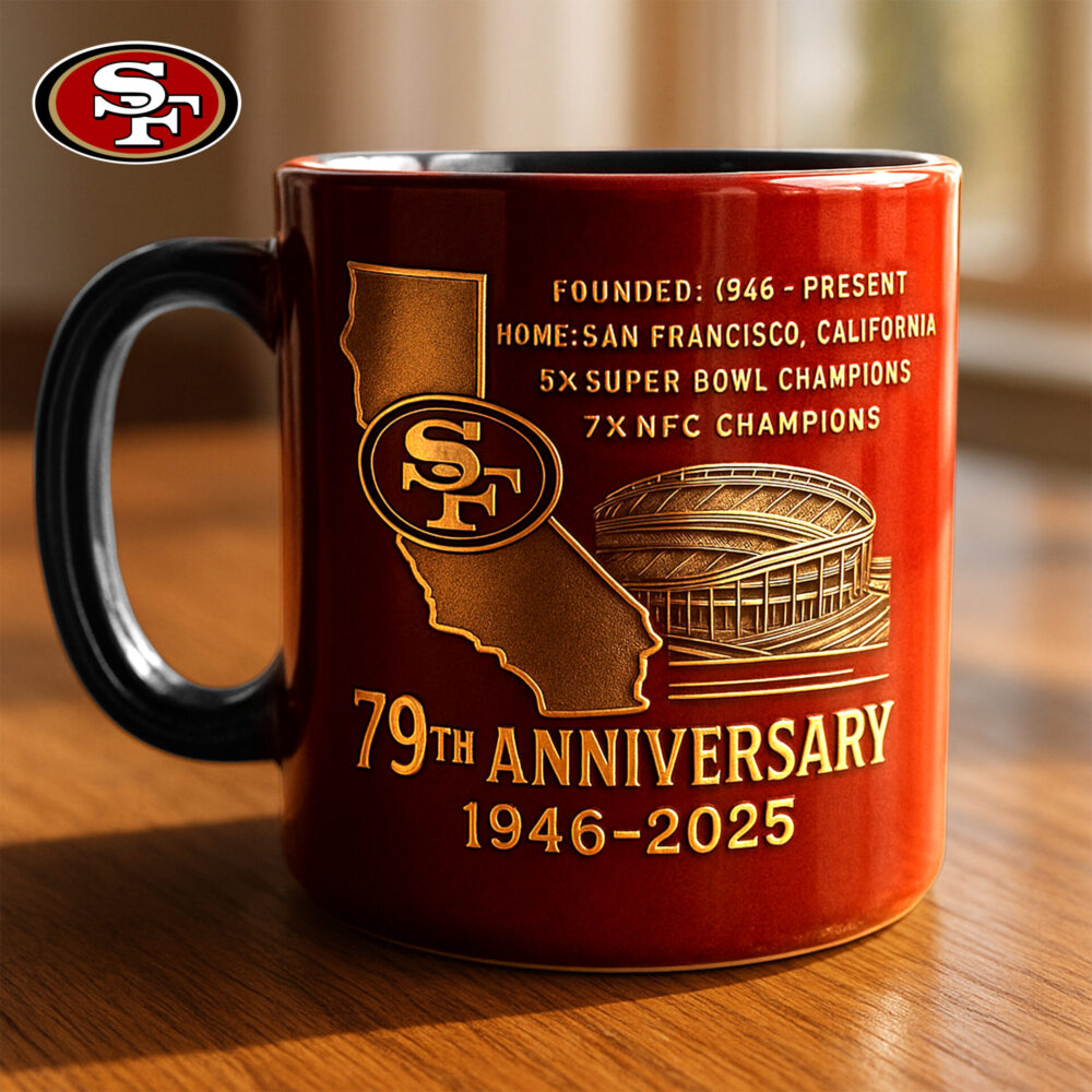 San Francisco 49ers | Premium NFL The Anniversary Mug TD