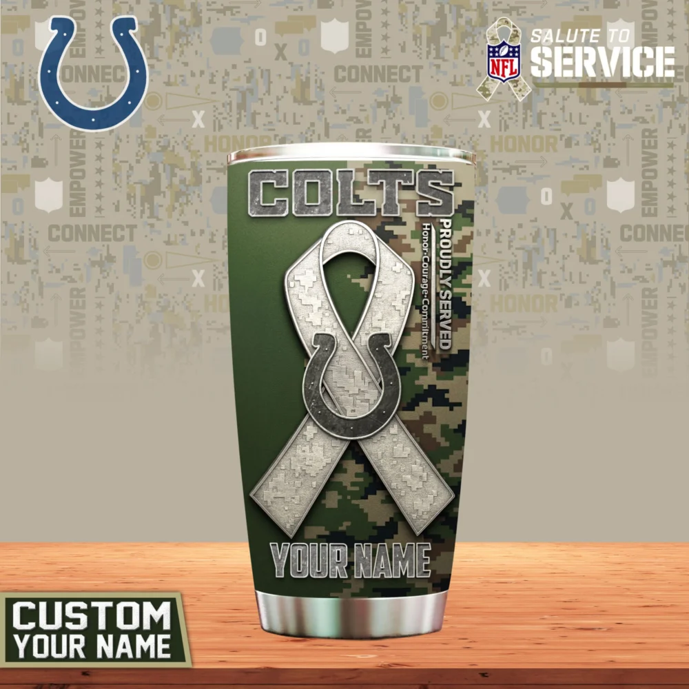 Indianapolis Colts | Premium NFL Proudly Served Tumbler TD