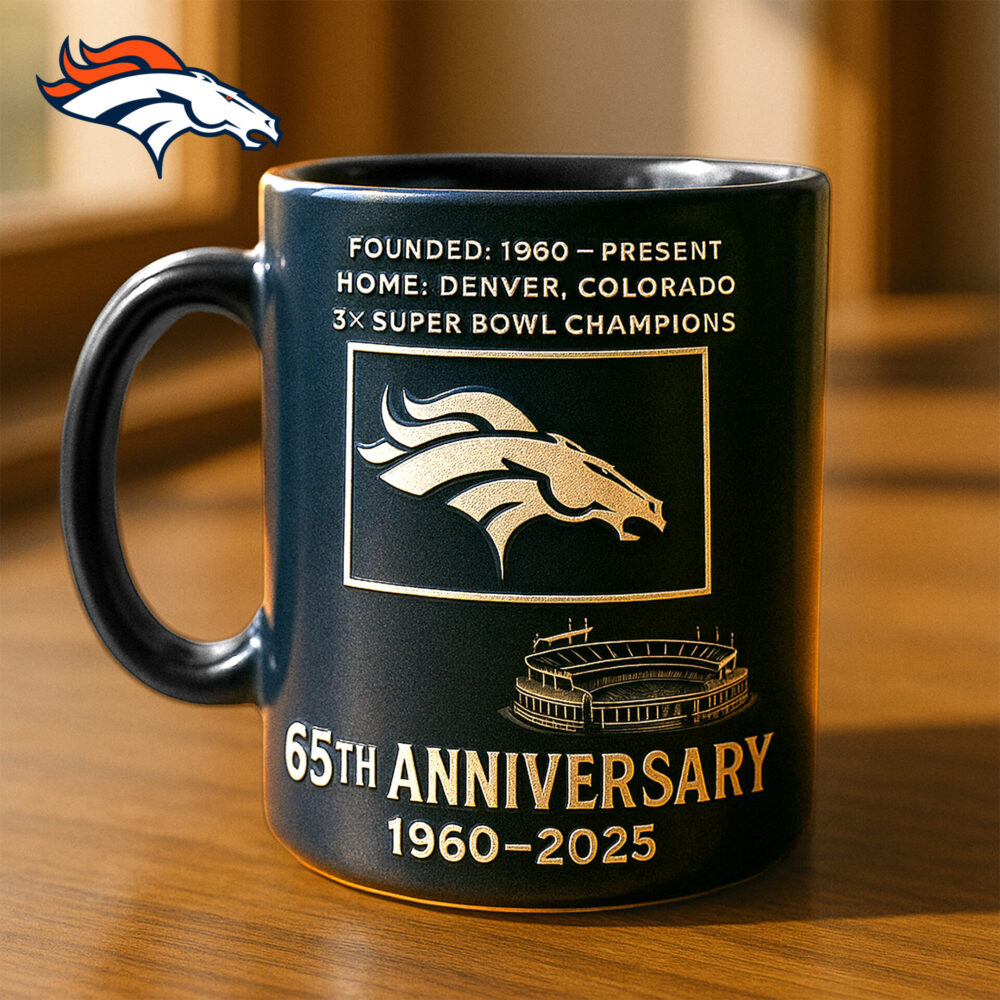Denver Broncos | Premium NFL The Anniversary Mug TD