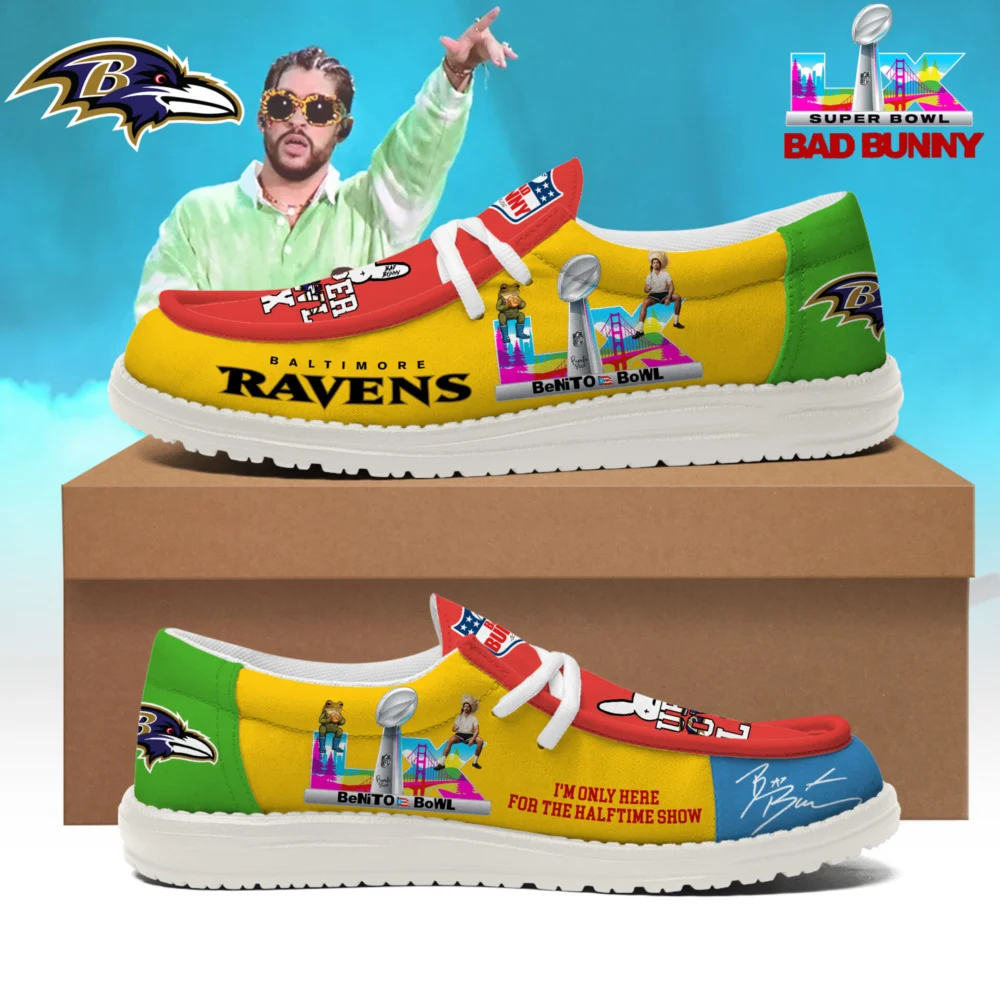 Baltimore Ravens | Premium NFL Bad Bunny Super Bowl LX NY