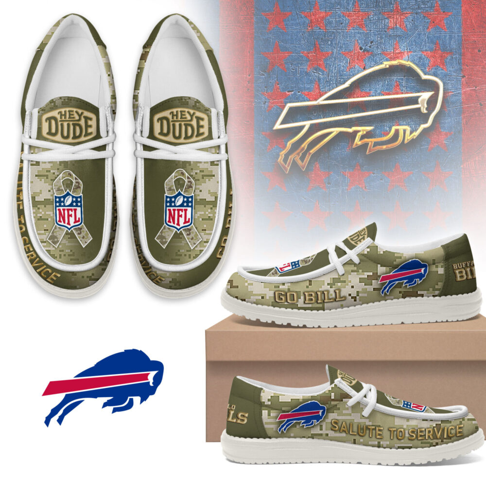Buffalo Bills | Premium NFL Salute to Service Loafer NY