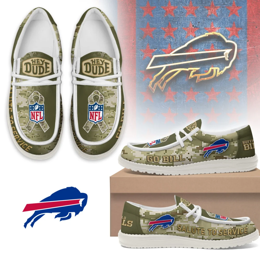 Buffalo Bills | Premium NFL Salute to Service Loafer NY