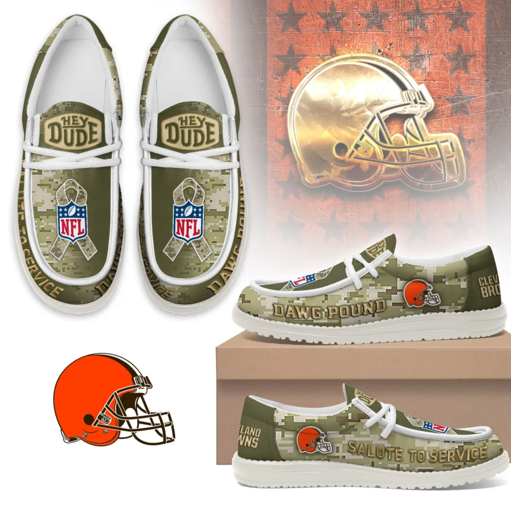 Cleveland Browns | Premium NFL Salute to Service Loafer NY