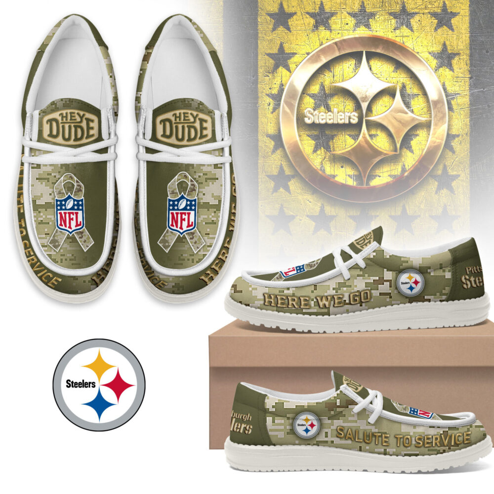 Pittsburgh Steelers | Premium NFL Salute to Service Loafer NY