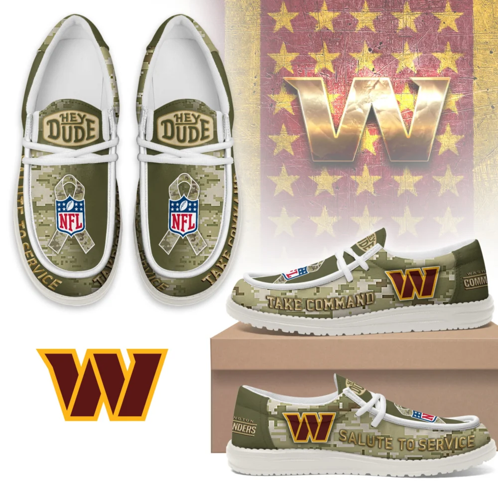 Washington Commanders | Premium NFL Salute to Service Loafer NY