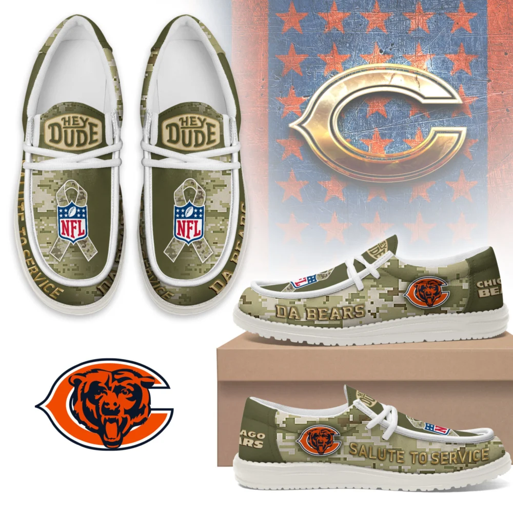 Chicago Bears | Premium NFL Salute to Service Loafer NY