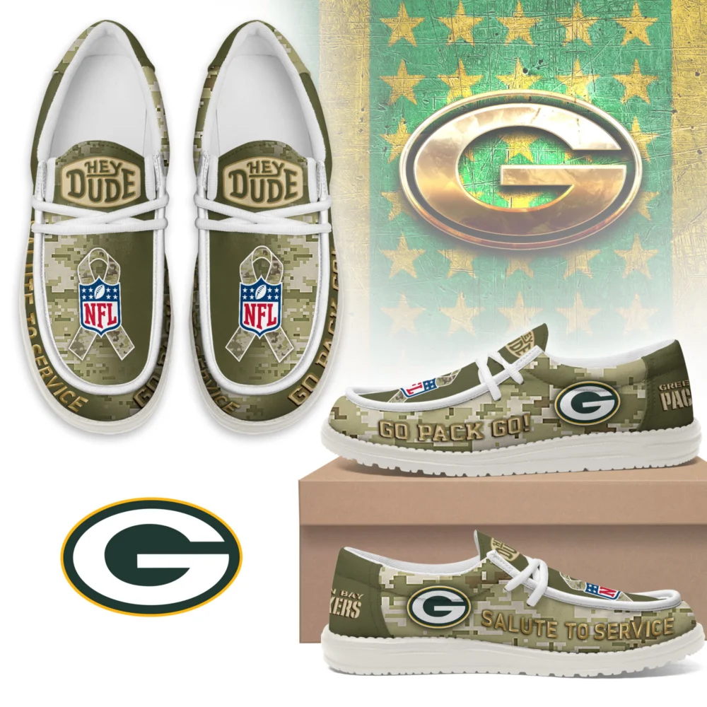 Green Bay Packers | Premium NFL Salute to Service Loafer NY