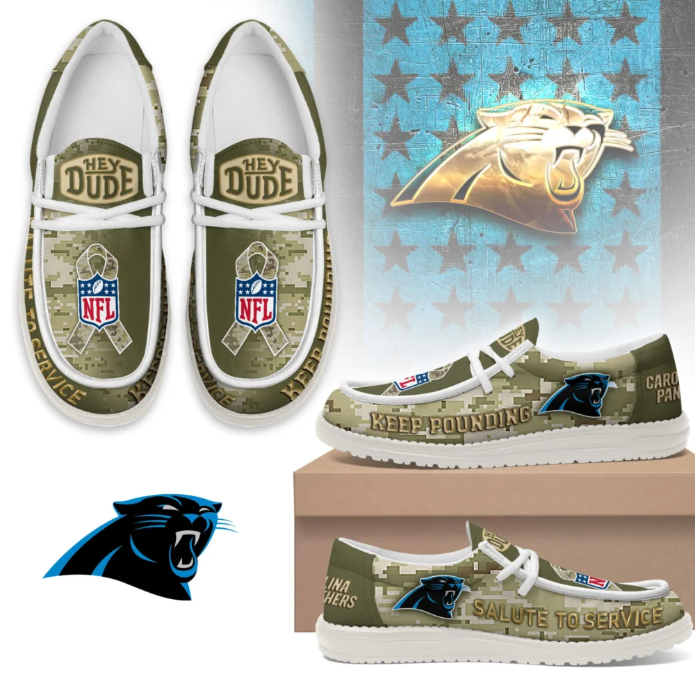 Carolina Panthers | Premium NFL Salute to Service Loafer NY