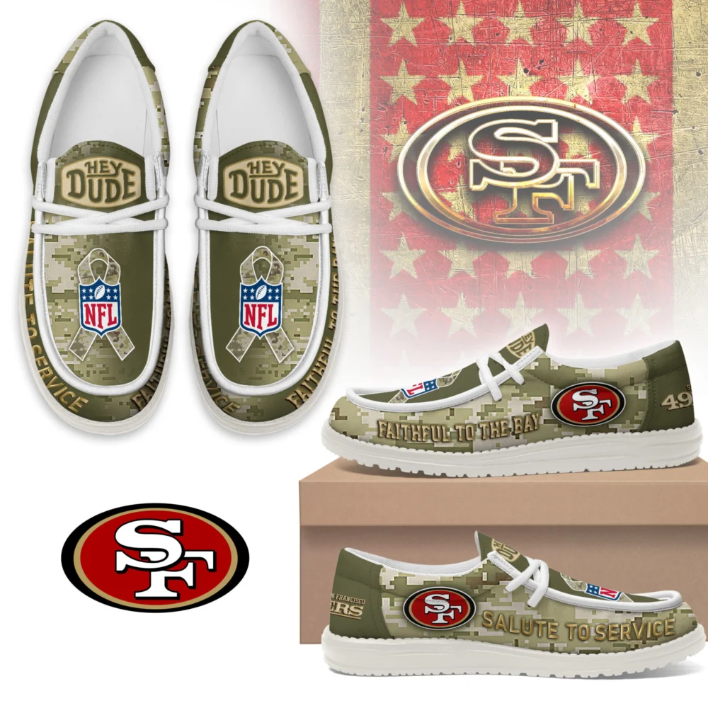 San Francisco 49ers | Premium NFL Salute to Service Loafer NY