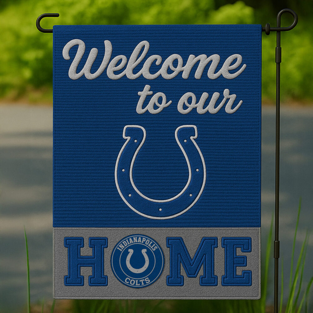 Indianapolis Colts | Premium NFL Welcome Home Flag HI
