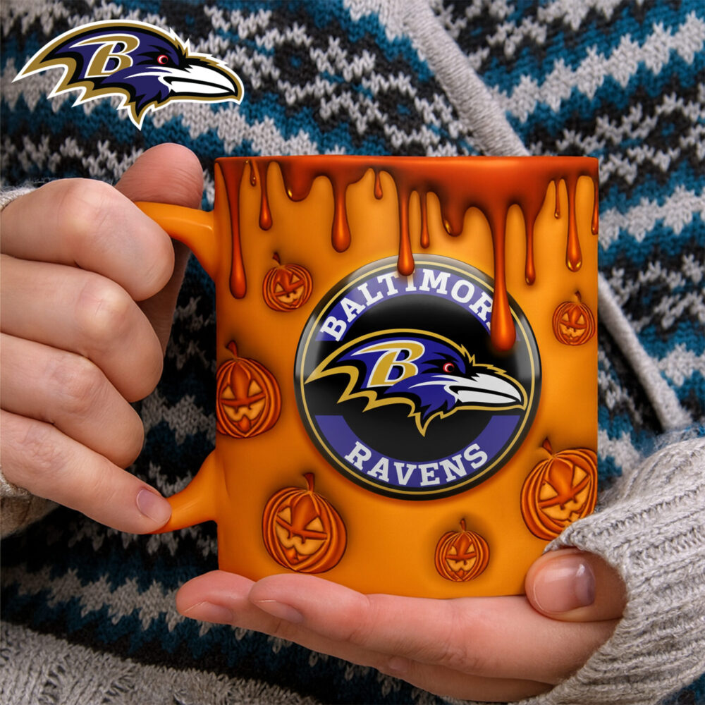 Baltimore Ravens | Premium NFL Halloween Mug NY
