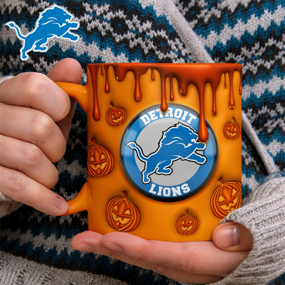 Detroit Lions | Premium NFL Halloween Mug NY