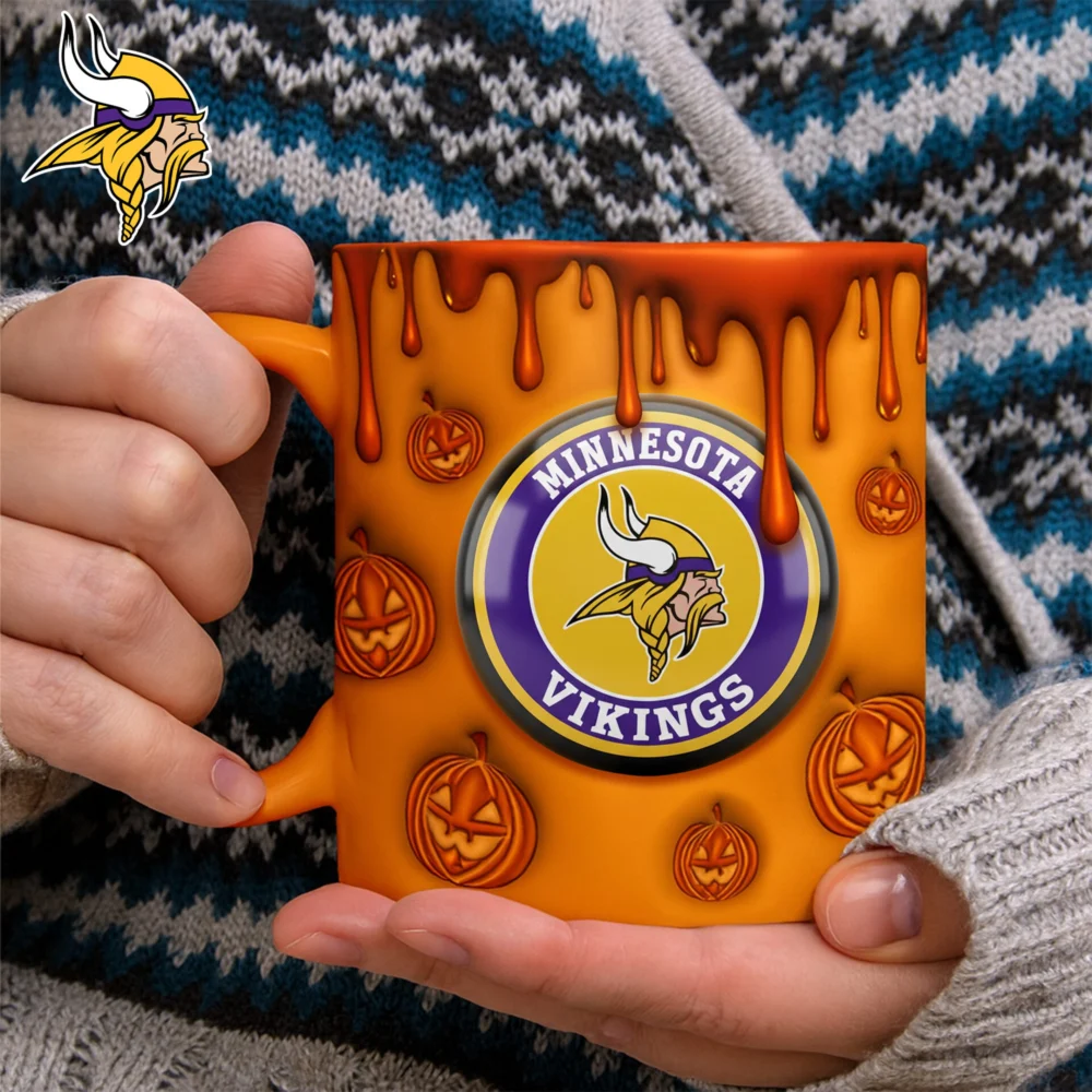 Minnesota Vikings | Premium NFL Halloween Mug NY