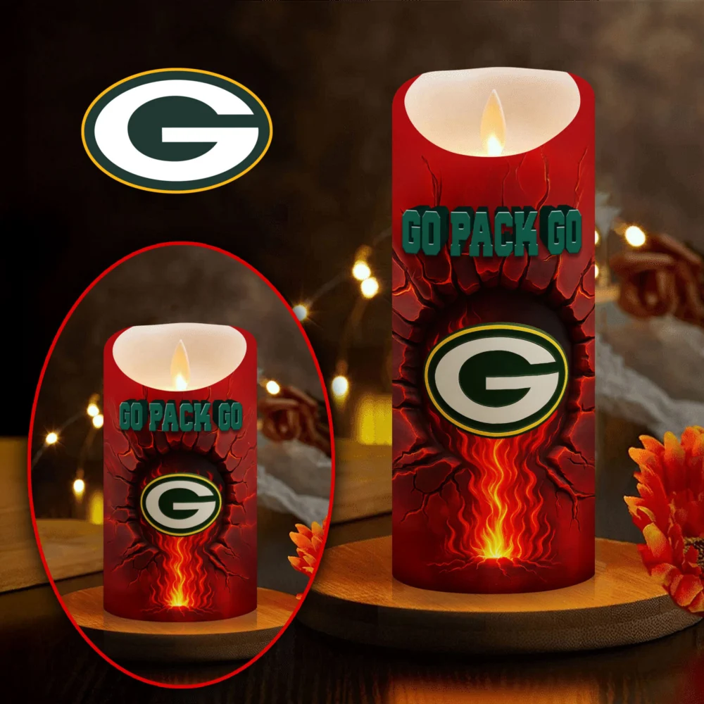 Green Bay Packers | Premium NFL Game Day Led Candle NY