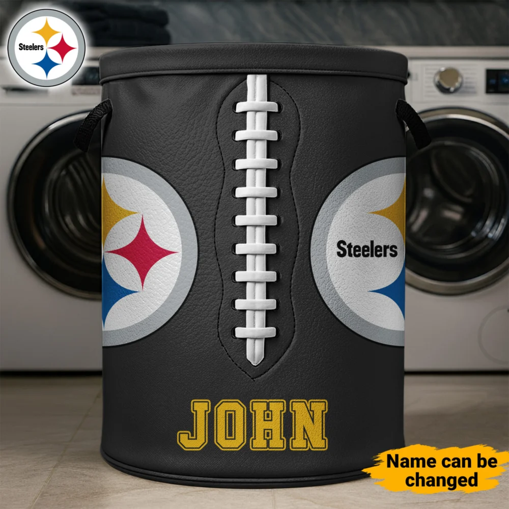 Pittsburgh Steelers | Premium NFL Clothes Hamper HI