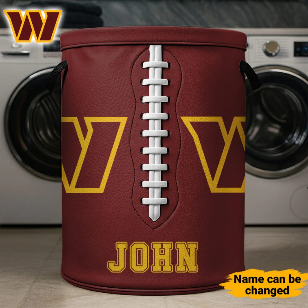 Washington Commanders | Premium NFL Clothes Hamper HI