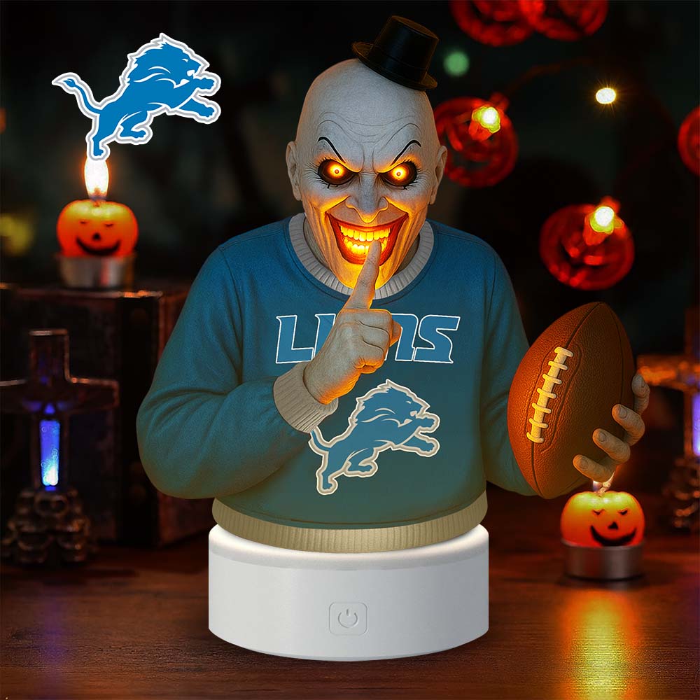 Detroit Lions | Premium NFL Terrifier Decoration Led Light MM