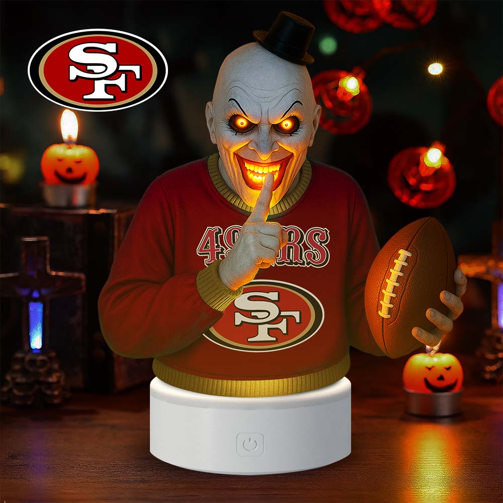 San Francisco 49ers | Premium NFL Terrifier Decoration Led Light MM