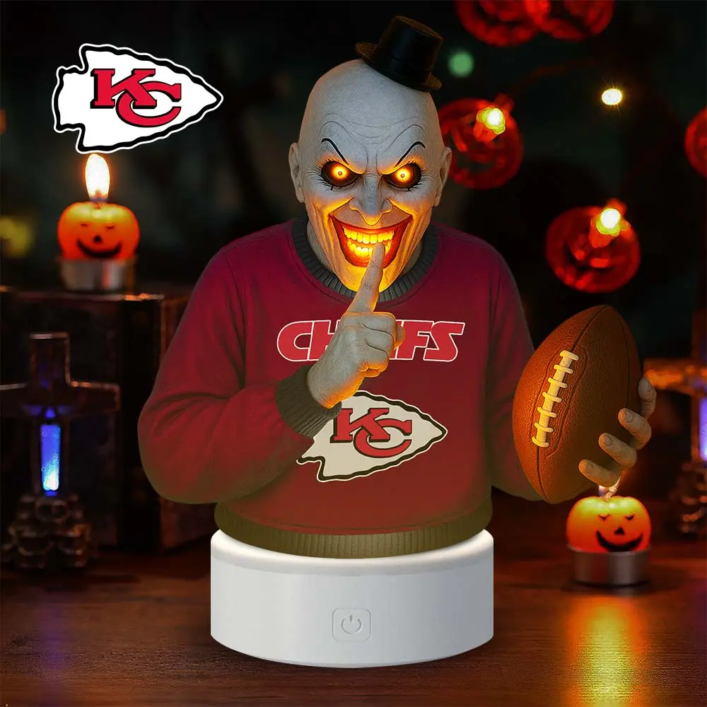 Kansas City Chiefs | Premium NFL Terrifier Decoration Led Light MM