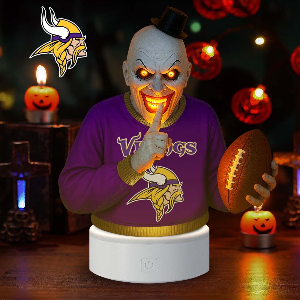 Minnesota Vikings | Premium NFL Terrifier Decoration Led Light MM