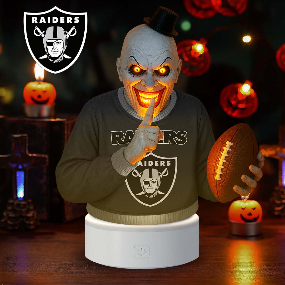 Las Vegas Raiders | Premium NFL Terrifier Decoration Led Light MM