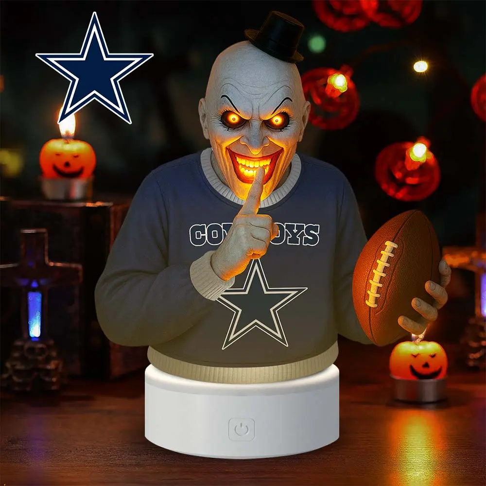 Dallas Cowboys | Premium NFL Terrifier Decoration Led Light MM