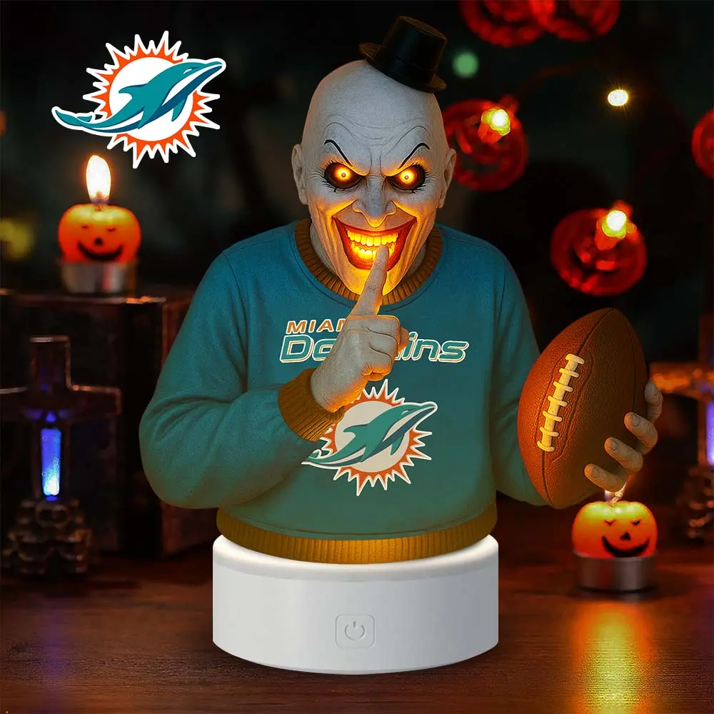 Miami Dolphins | Premium NFL Terrifier Decoration Led Light MM