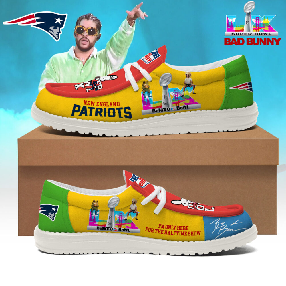 New England Patriots | Premium NFL Bad Bunny Super Bowl LX NY