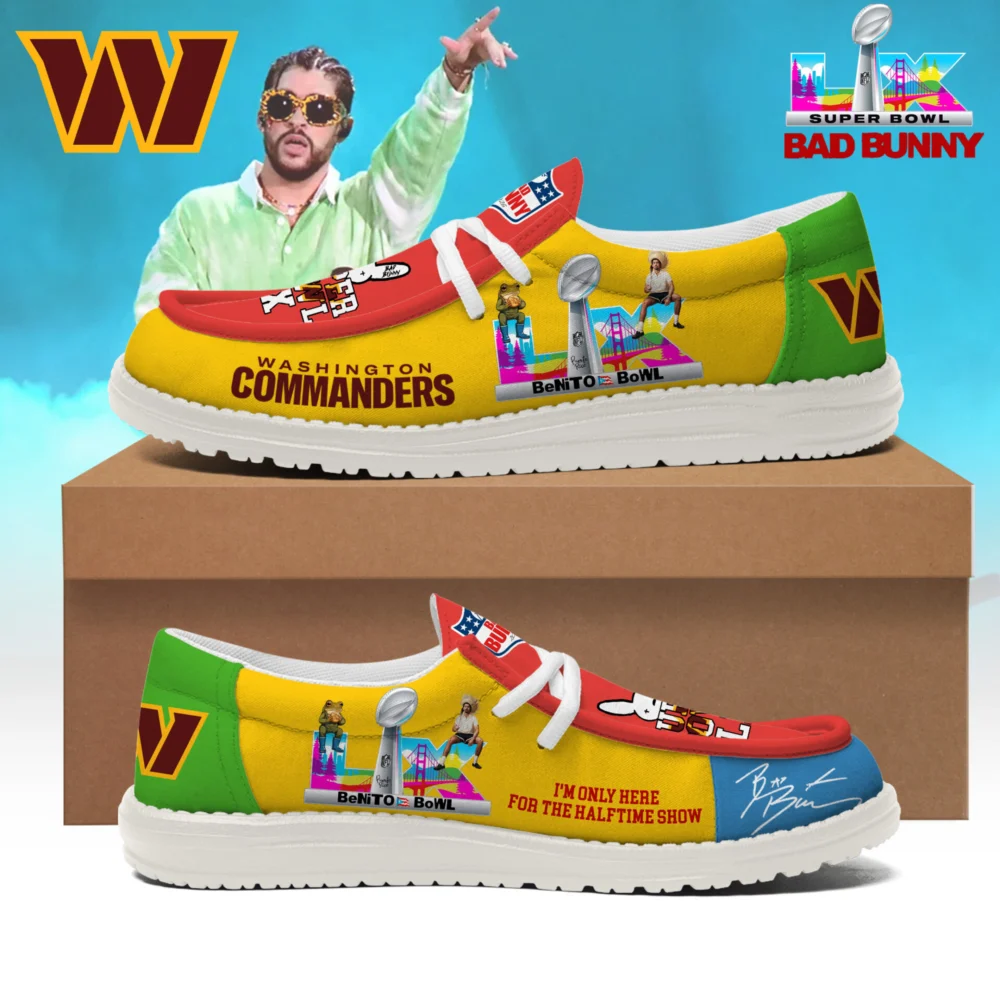 Washington Commanders | Premium NFL Bad Bunny Super Bowl LX NY