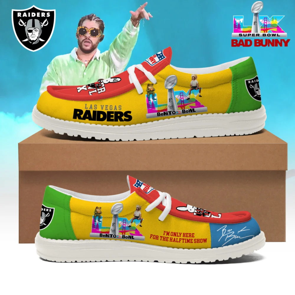 Las Vegas Raiders | Premium NFL Bad Bunny Super Bowl LX NY