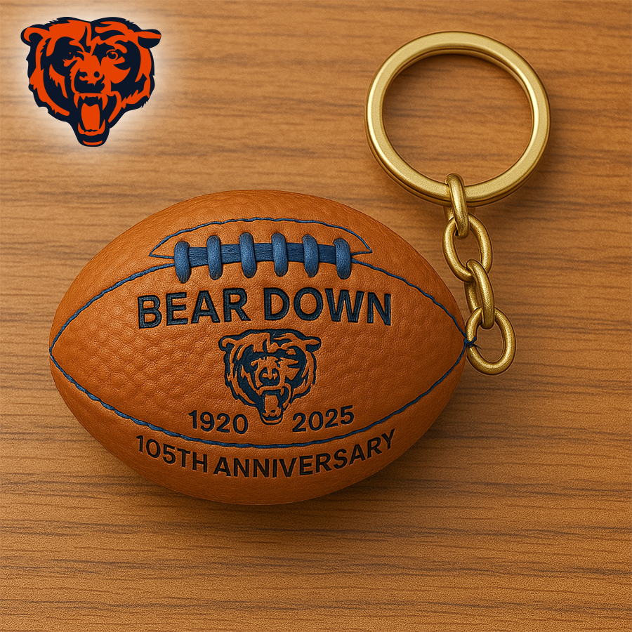 Chicago Bears | Premium NFL Anniversary Keychain