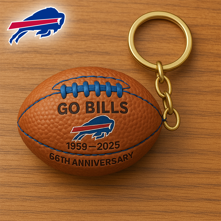 Buffalo Bills | Premium NFL Anniversary Keychain