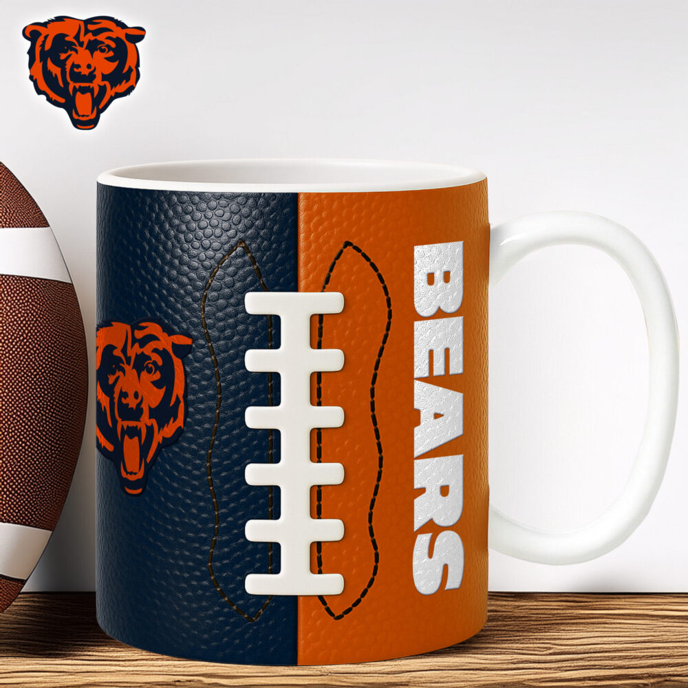 Chicago Bears | Premium NFL Split Color Ceramic Mug HI