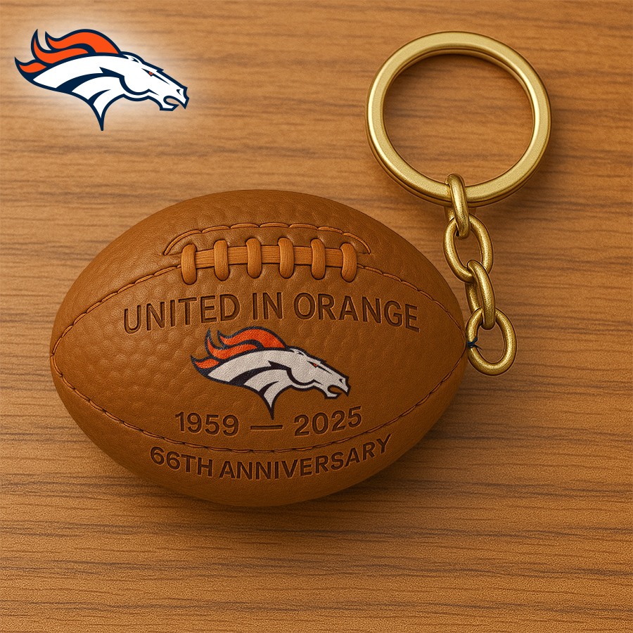 Denver Broncos | Premium NFL Anniversary Keychain