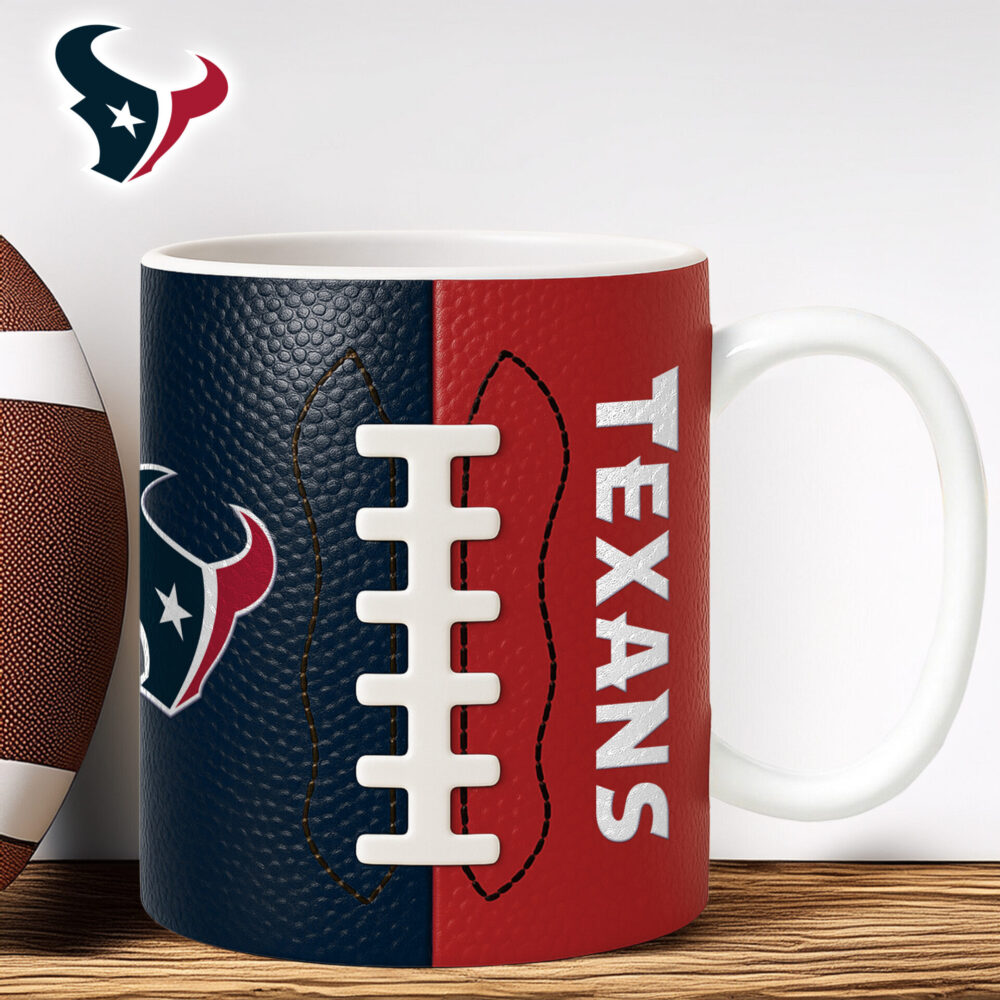 Houston Texans | Premium NFL Split Color Ceramic Mug HI