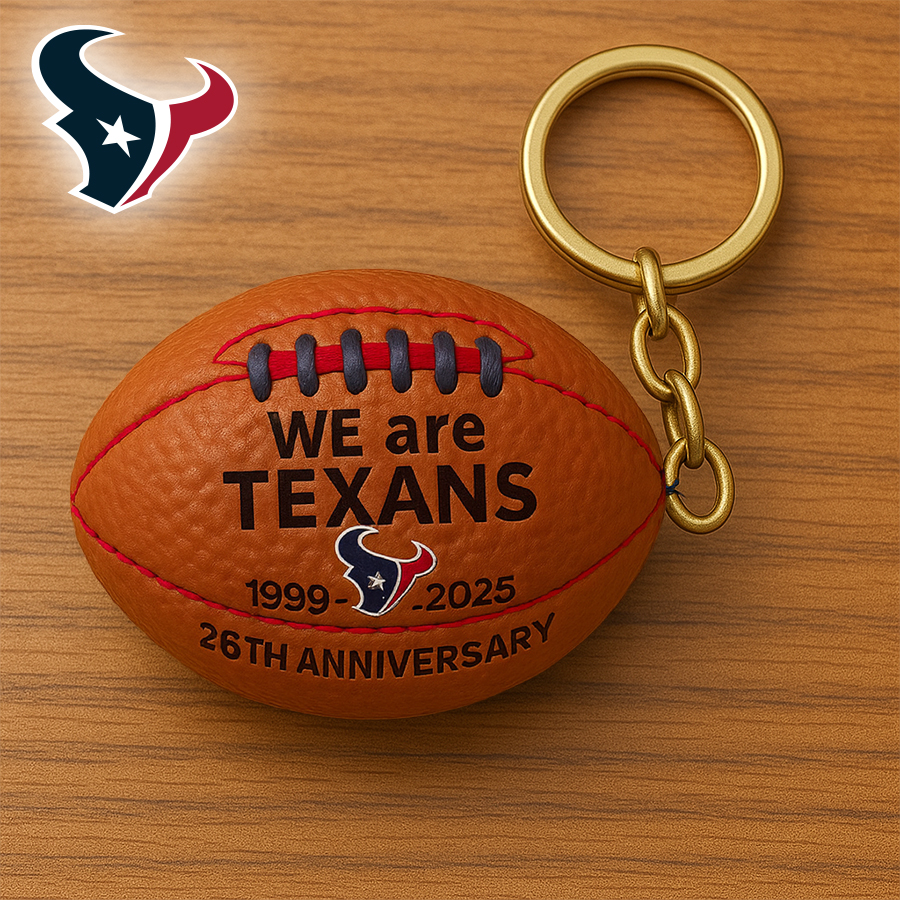 Houston Texans | Premium NFL Anniversary Keychain