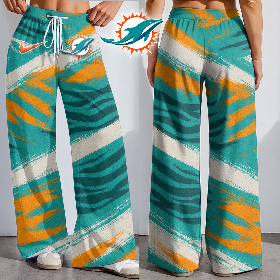 Miami Dolphins | Premium NFL Football High-Stretch Casual Pants