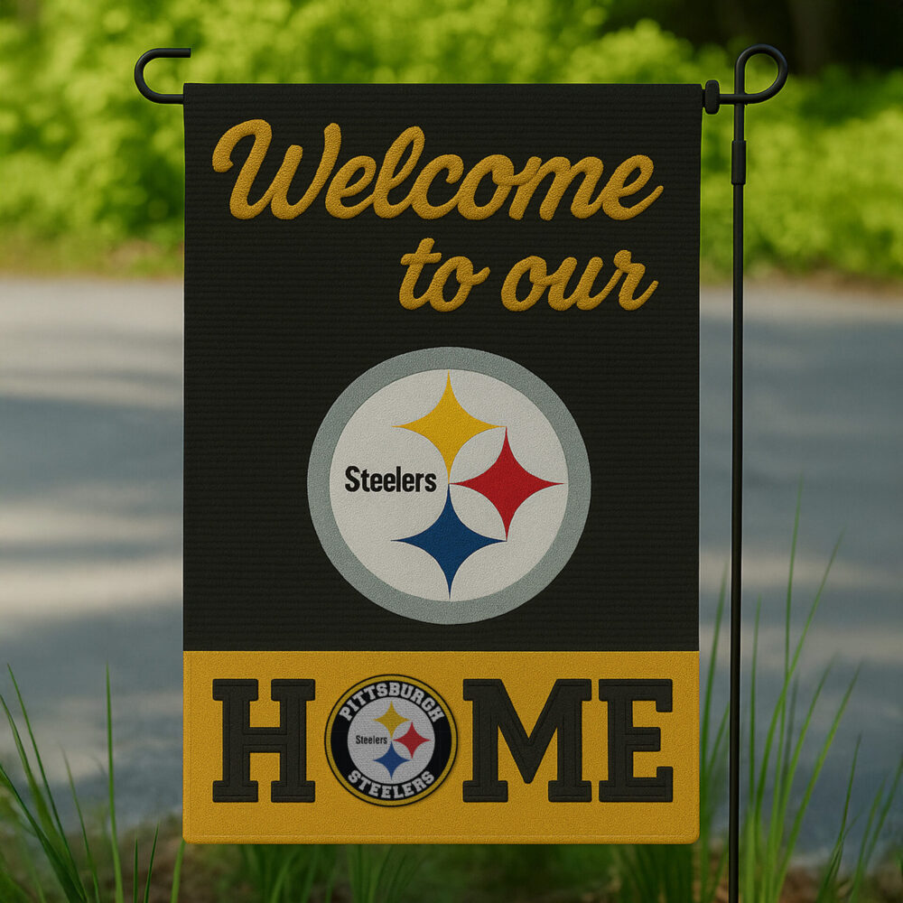 Pittsburgh Steelers | Premium NFL Welcome Home Flag HI