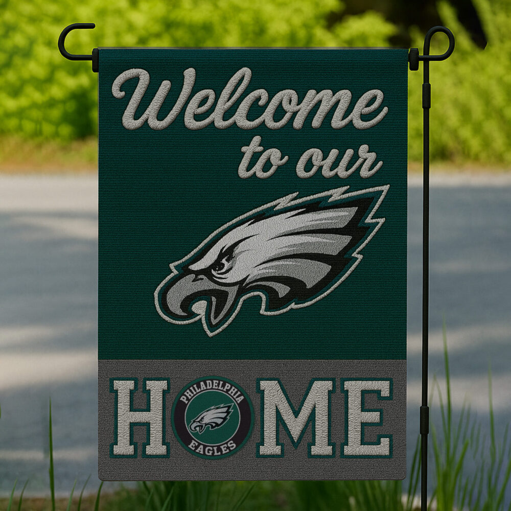 Philadelphia Eagles | Premium NFL Welcome Home Flag HI