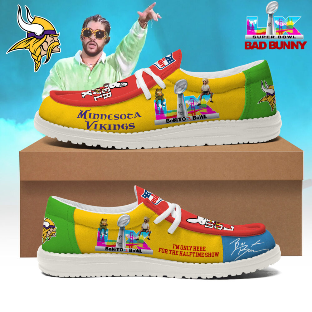 Minnesota Vikings | Premium NFL Bad Bunny Super Bowl LX NY