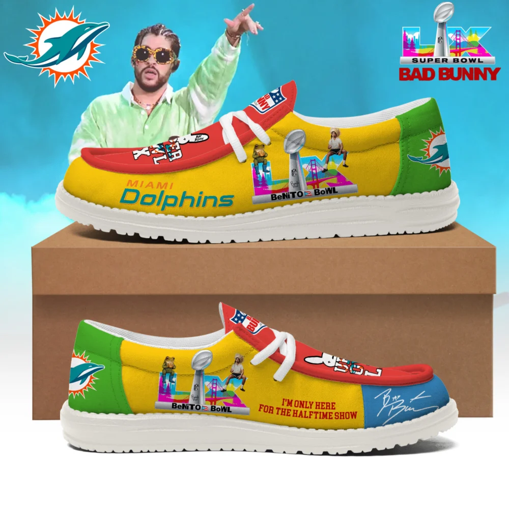 Miami Dolphins | Premium NFL Bad Bunny Super Bowl LX NY