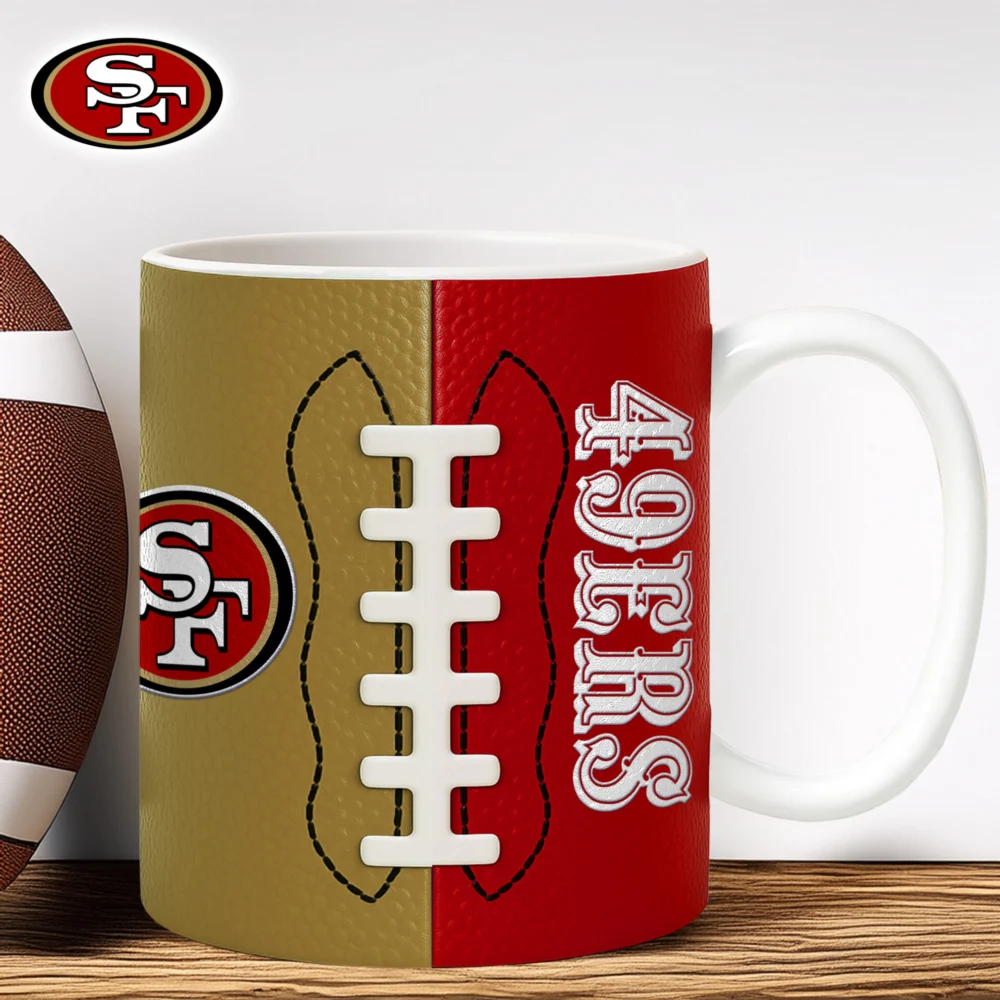San Francisco 49ers | Premium NFL Split Color Ceramic Mug HI