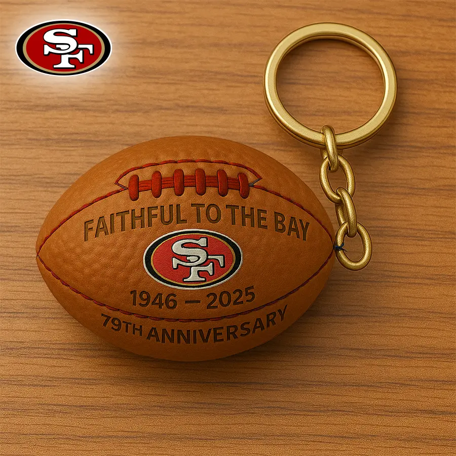 San Francisco 49ers | Premium NFL Anniversary Keychain